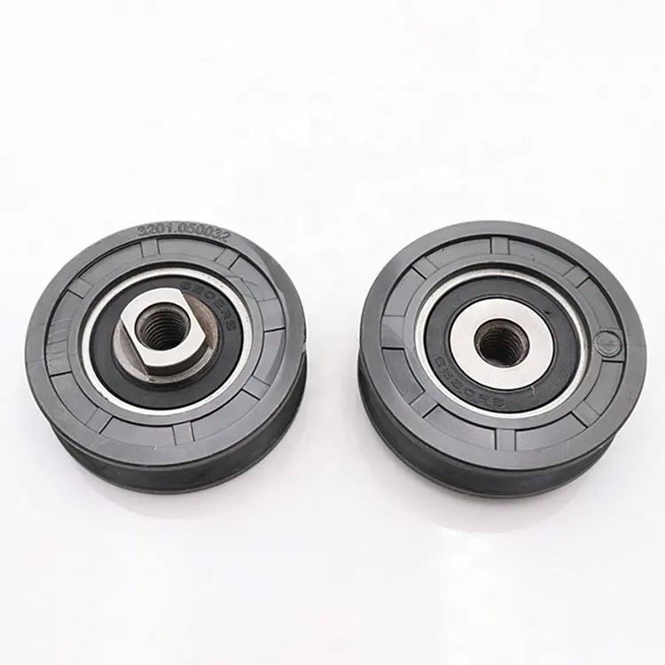 Elevator Door Pulley Wheel Sliding Door Rollers Wheel Roll Elevator Door Hanging Rollers In Stock