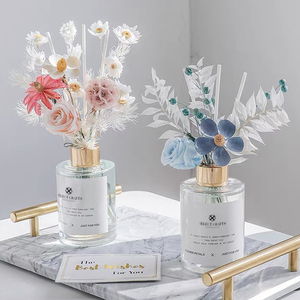 Tùy Chỉnh Handmade Khô Hoa Hương Thơm Nhà Thủy Tinh Dầu Thiết Yếu Chai Lọ Thơm Sậy Khuếch Tán - Product Image 6