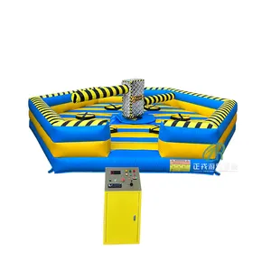 2023 Inflatable Toxic Meltdown Obstacle Outdoor Challenge Game Inflatable 4player Inflatable Meltdown Game