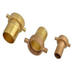 Raccords de tuyauterie en laiton poli de haute qualité, forgés sur mesure, raccords cannelés pour flexibles, vente en gros de plomberie indienne - Product Image 1