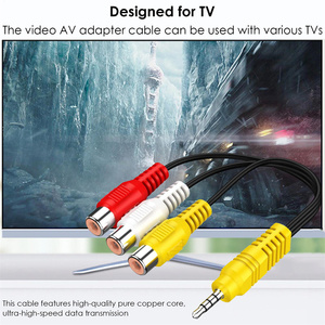 สายสัญญาณภาพและเสียง Hot Sale Europe Svip 8line สำหรับโปแลนด์ เยอรมนี HDTV คอมพิวเตอร์ และโฮมเธียเตอร์ - Product Image 4