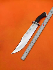 Couteau tactique HONSHU personnalisable de haute qualité en acier inoxydable G10, pour le camping en plein air, avec étui en cuir, poche EDC, OEM, DIY - Product Image 6
