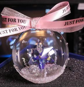 Adorno Navideño para Colgar en el Coche, Elegante Adorno de Bola de Cristal - Product Image 3