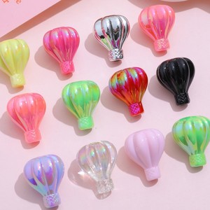ลูกปัดอะคริลิครูปบอลลูนลมร้อนทำมือหลากสีสำหรับทำเครื่องประดับทำมือวัสดุทำด้วยมือแบบทำมือทำเครื่องประดับห่วงโซ่โทรศัพท์มือถือ - Product Image 2