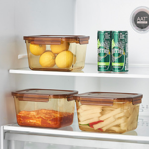 Boîte de conservation alimentaire rectangulaire premium avec couvercle à clip, compatible micro-ondes et réfrigérateur, idéale pour la préparation des repas et les boîtes à lunch - Product Image 5