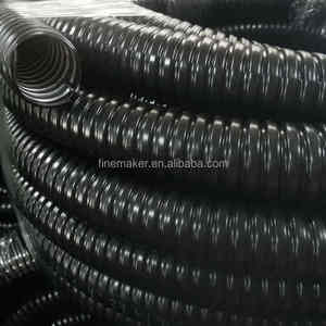Manguera Metálica de Plástico Reforzada de Alta Calidad con Recubrimiento Ignífugo, Tubería <span class=keywords><strong>Flexible</strong></span> Resistente a la Corrosión con Recubrimiento de PVC - Product Image 2