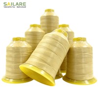 Hilo de Coser de Para-Aramida 1414 de Alta Tenacidad y Resistencia a Cortes 200D/3 400D/3 para Guantes de Seguridad y Ropa Protectora