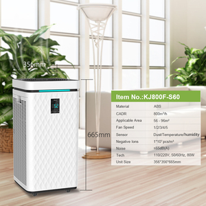 <span class=keywords><strong>HOKO</strong></span> KJ800 Grand purificateur d'air intelligent pour la maison Purificador De Aire Luftreiniger Purificateur d'air avec WiFi - Product Image 1