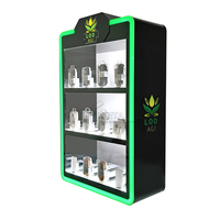 Vitrine d'exposition personnalisée pour cigarettes électroniques avec éclairage LED, présentoir pour magasin de tabac, comptoir électronique, vitrine acrylique pour produits fumeurs, vente chaude