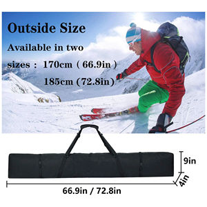 Sacs de ski Oxford personnalisés housse de protection pour planche à neige de voyage avec poignée rembourrée <span class=keywords><strong>fourre</strong></span>-tout étanche sacs de rangement pour snowboard - Product Image 6