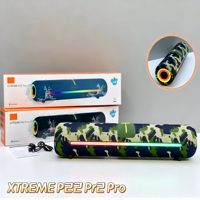 Haut-parleur portable pour fêtes en extérieur rechargeable avec subwoofer 5.3 et LED RGB, sortie 6W