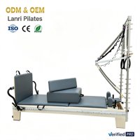 Reformer Pilates Tower Kayu Maple Full Track Grosir untuk Studio Rumah