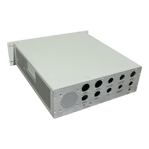 Armoire réseau en métal de protection IP54, châssis sous-rack 1U 19 pouces, profondeur et panneau selon les exigences du client - Product Image 5