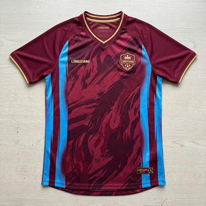 Maglia da <span class=keywords><strong>Calcio</strong></span> Personalizzata in Poliestere, Traspirante, ad Asciugatura Rapida, Collo a V, Manica Corta, per Uomo - Product Image 2