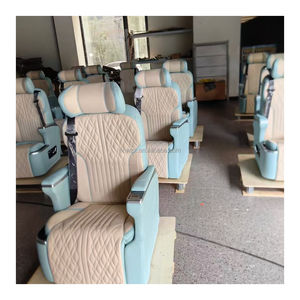 2024 último vehículo comercial de lujo asientos de coche personalizados <span class=keywords><strong>RV</strong></span> reclinable eléctrico VIP asiento del conductor pantalla táctil hecho de cuero alto - Product Image 6