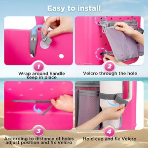 Organisateur de téléphone portable pour sac Bogg, compatible avec Stanley Yeti Owala, insert de rangement en maille, pochette de rangement - Product Image 5