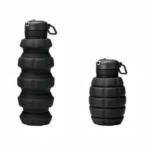 CZFIT - Vaso Plegable de Silicona de Grado Alimenticio de 500 ml, Vaso Deportivo Telescópico Portátil, Vaso Deportivo Plegable Personalizable - Product Image 4