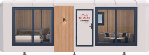 Black friday Early Bird Special 20% de réduction <span class=keywords><strong>Maison</strong></span> modulaire personnalisable Cabine isolée prête pour l'hiver avec structure en acier à quatre couches - Product Image 4