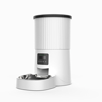 Distributeur automatique de nourriture pour animaux de compagnie intelligent 4L avec caméra Wifi Tuya, application mobile pour téléphone intelligent, contrôle à distance, distributeur automatique de nourriture pour chats et chiens