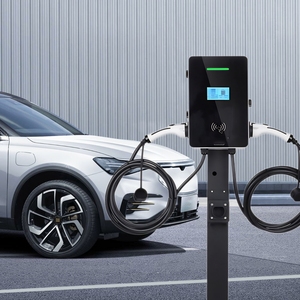 Venta caliente EV cargador 22kW 44kW Dual Gun Estaciones de carga montadas en la pared Nuevo coche eléctrico Tipo 2 GBT Tipo 1 EV Cargador 11kW * 2 22kW * 2 - Product Image 6