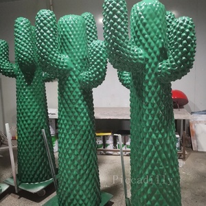Chine Manufacture Haute Qualité Plante sculpture En Fiber De Verre <span class=keywords><strong>cactus</strong></span> sculpture à vendre - Product Image 2