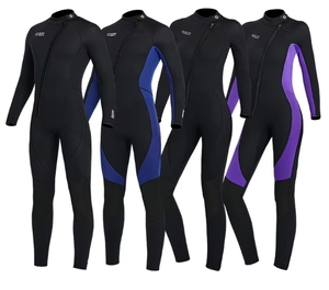 Dive Sail Wet Suits 3mm Néoprène <span class=keywords><strong>Combinaison</strong></span> une pièce avec manches longues pour le surf Lance Pêche Natation-<span class=keywords><strong>Combinaison</strong></span> humide pour hommes femmes - Product Image 5
