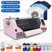 Imprimante DTF tout-en-un MTcolor A3 33 cm à double tête xp600/i1600/i3200 avec machine de séchage par agitateur pour boutique de t-shirts