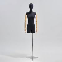 Maniquí Femenino Coreano de Hombros Planos para Exhibición en Escaparates, Vestidos de Novia, Maniquí de Medio Cuerpo, Accesorios para Fotografía