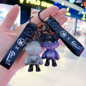 Porte-clés pendentif en PVC 2023, dessin animé 3D mignon, porte-clés de bande dessinée, cadeaux souvenirs tendance - Product Image 3