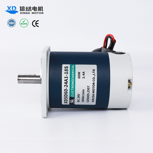 Tốc độ cao 60W/12V/24V <span class=keywords><strong>DC</strong></span> động cơ 3000rpm xe đạp Micro chải <span class=keywords><strong>DC</strong></span> về phía trước và ngược lại nam châm vĩnh cửu xây dựng - Product Image 3