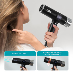 Secador de Pelo Mini de Alta Potencia de 2000W Exclusivo de Winningstar, con 4 Modos y Luz - Product Image 3