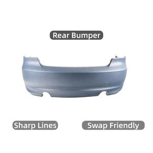 Pour pare-chocs arrière <span class=keywords><strong>BMW</strong></span> E92, plaque de pare-chocs de voiture E93 M3 Lci m Sport Msport Pre Lci M2 2007-2011 335i <span class=keywords><strong>328i</strong></span> M4 Style pare-chocs arrière avant - Product Image 3