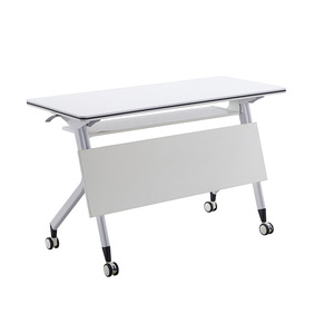 โต๊ะอลูมิเนียมสำหรับสำนักงาน MFC โต๊ะฝึกอบรมการออกแบบห้องประชุม - Product Image 6
