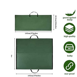 Sac à déchets de jardin en <span class=keywords><strong>toile</strong></span> robuste réutilisable pour déchets de jardin, sac à ordures, sac à main de jardinage - Product Image 1