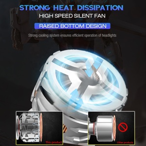 Xenplus X1 Puissant Phare Led 85w 48000LM 6500K H4 H7 H11 9005 9006 Led Headlamb Ampoule Phares Avec Ventilateur À Grande Vitesse - Product Image 4