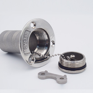 Jia Hui Fuel Filler Cap 316 Stainless Steel 33DS For <b>Yacht</b> Boat RV Gas Tank - Product Image 2