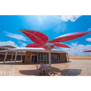 Sistema de Techo de Membrana Tensada de PTFE y PVDF para Yurtas Mongolas y Estructura de Membrana Tensada de PVC para Restaurantes/Cafés - Product Image 6