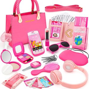 Offre Spéciale : Kit de Maquillage Princesse pour Enfants – Sac Cosmétique de Jeu d'Imitation et Jouet de Beauté Tendance - Product Image 3