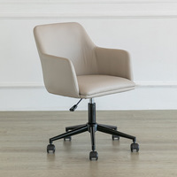 Chaise de bureau à domicile moderne haute performance chaise d'ordinateur élégante et confortable pour les étudiants maquilleurs durables à la mode