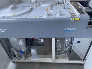 Analizador de Química automático Beckman reacondicionado <span class=keywords><strong>AU480</strong></span> en uso - Product Image 4