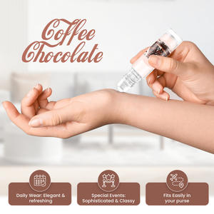 Perfume Romántico Mini Chocolate de 10 ml, Agua Perfumada Portátil, Fragancia Natural Ligera y Duradera, Perfume Original para Mujer - Product Image 5