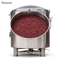 Cuve de cuisson en acier inoxydable 304 de qualité alimentaire, cuve de cuisson sous pression industrielle pour haricots rouges, pâtes et farce à viande
