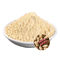 Poudre de beurre de cacahuète à base d'extraits végétaux - 50% de protéines et de polyphénols, 50% d'huile réduite pour smoothies, sans OGM et sans gluten