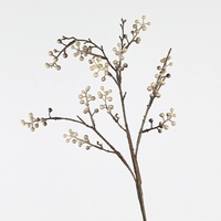 Petit bouquet de fruits fait à la main décor de salle de mariage lustre de branche de saule artificiel simulé avec des fleurs pour la décoration intérieure