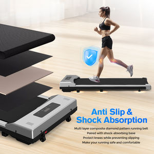 Cinta de correr eléctrica portátil para uso doméstico con pantalla LED Equipo de ejercicio de alta calidad para caminar sin prueba de frecuencia cardíaca - Product Image 1