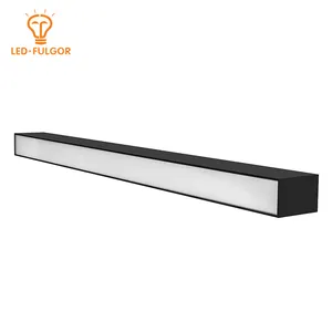 70W Mikro Berkualitas Tinggi Prismatik Diffuser Gantung Dipimpin Pencahayaan Kantor Indoor LED Linear Linear Light