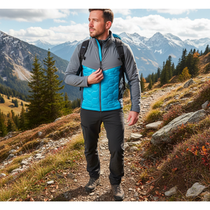VIGEZZO giacca ibrida Outdoor per uomo comoda e Versatile - Product Image 3