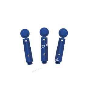 ब्रांड नई 28G मोड़ फ्लैट दौर Lancets ऑटो Lancets बाँझ नुकीला कलम - Product Image 1