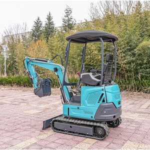 Excavadora de orugas barata, miniexcavadora pequeña con motor aprobado por la EPA, alta potencia de excavación, 2 años de garantía - Product Image 1