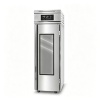Armoire de Fermentation Électrique Commerciale pour Pains, 36 Plateaux, en Acier Inoxydable, Contrôle Numérique de la Température et de l'Humidité, pour Boulangerie